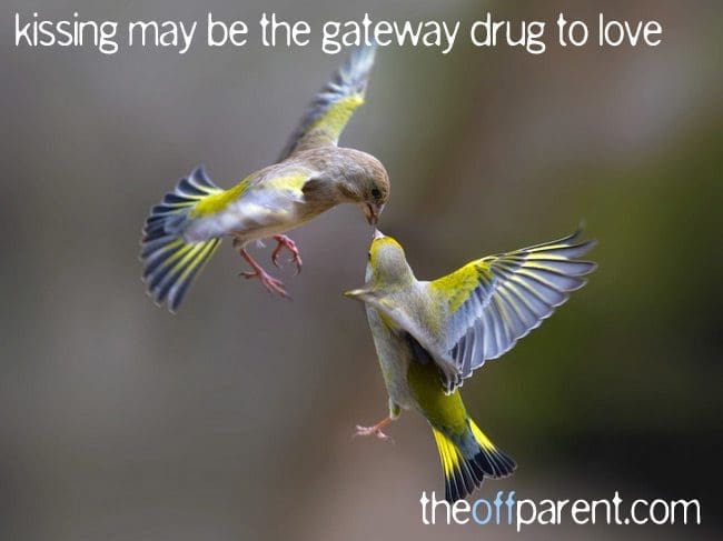 kissing, the gateway drug