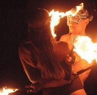 lovers on fire