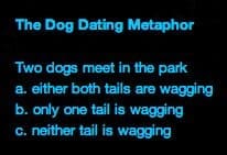 Dog Metaphor for Dating